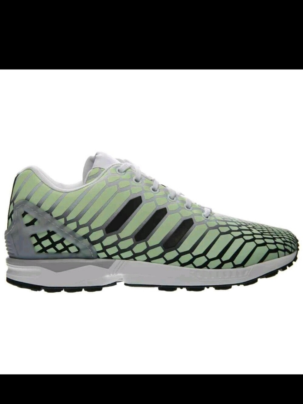 NEW MENS ADIDAS XENO FLUX 👽GLOW IN THE DARK👽 RUNNING SHOES- SZ 11.5